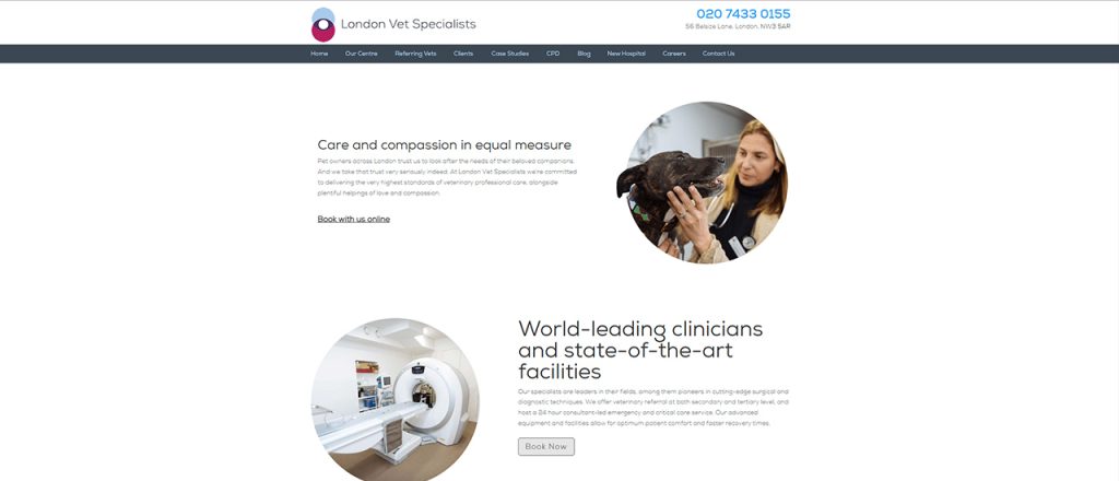 london vet specialists before