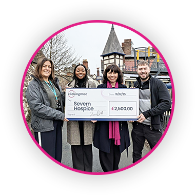 £2,500 to Severn Hospice